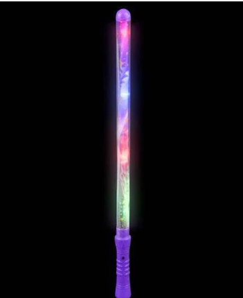 flashing wizard wand