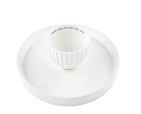 Mud Pie Reversible Pedestal Chip and Dip Set - The Boutique at Fresh