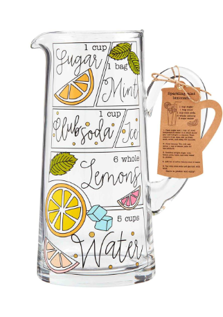 mud pie lemonade pitcher