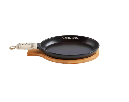 mud pie fajita skillet set