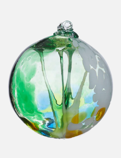 Kitras Art Glass - Forest Fairy Orb