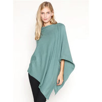 Basic Triangle Poncho in 9 Colors
