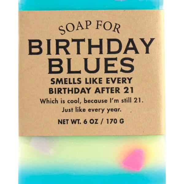 Whiskey River Bar Soap For Birthday Blues