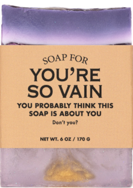 Whiskey River Bar Soap For You're So Vain
